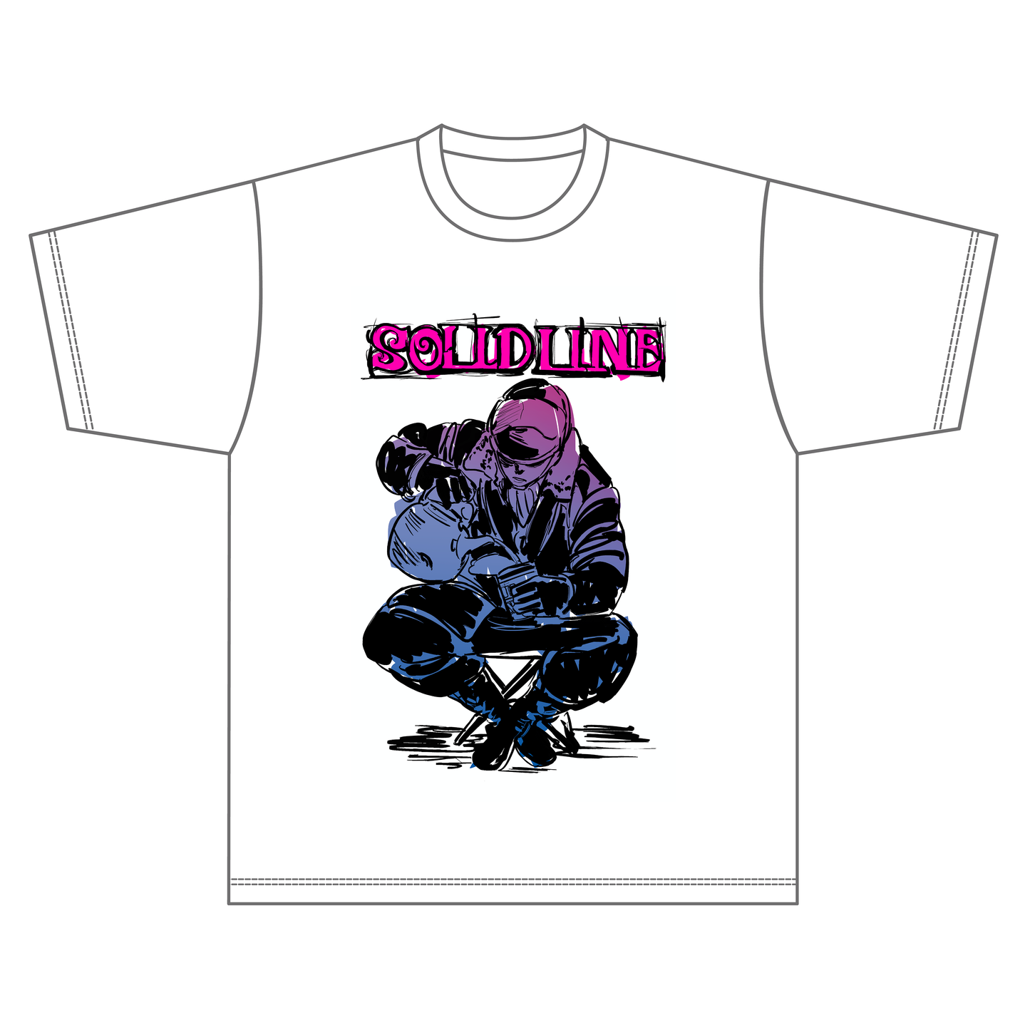 KIDOTAI HOT WATER PURPLE Tshirts