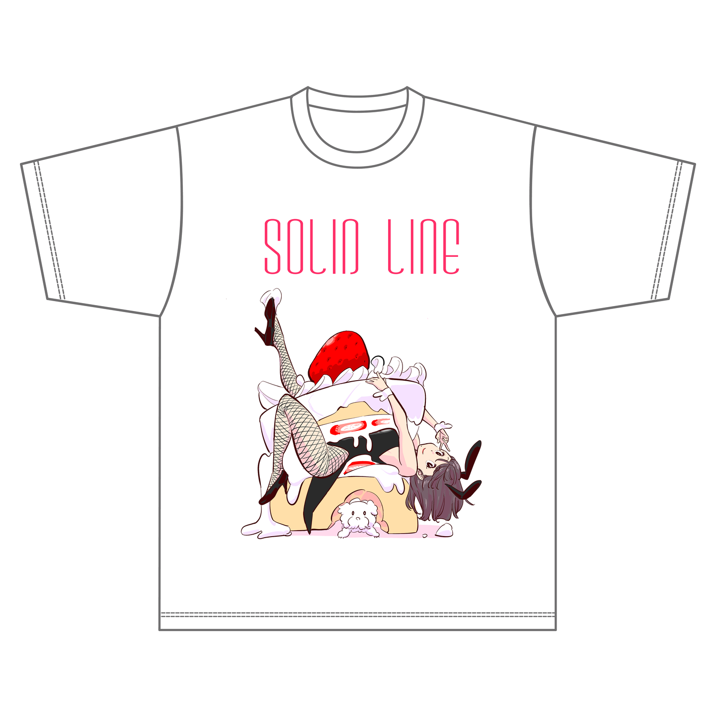 CAKE GIRL Tshirts
