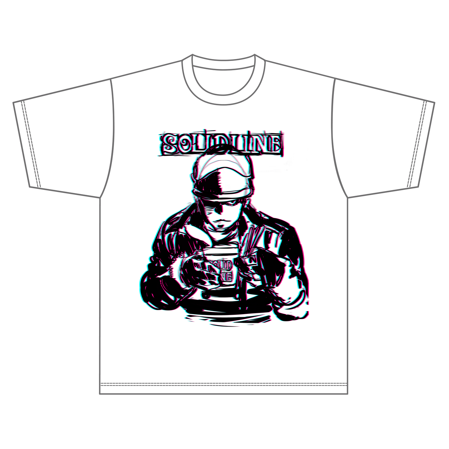 KIDOTAI FRONT 3COLORS SHIFT Tshirts