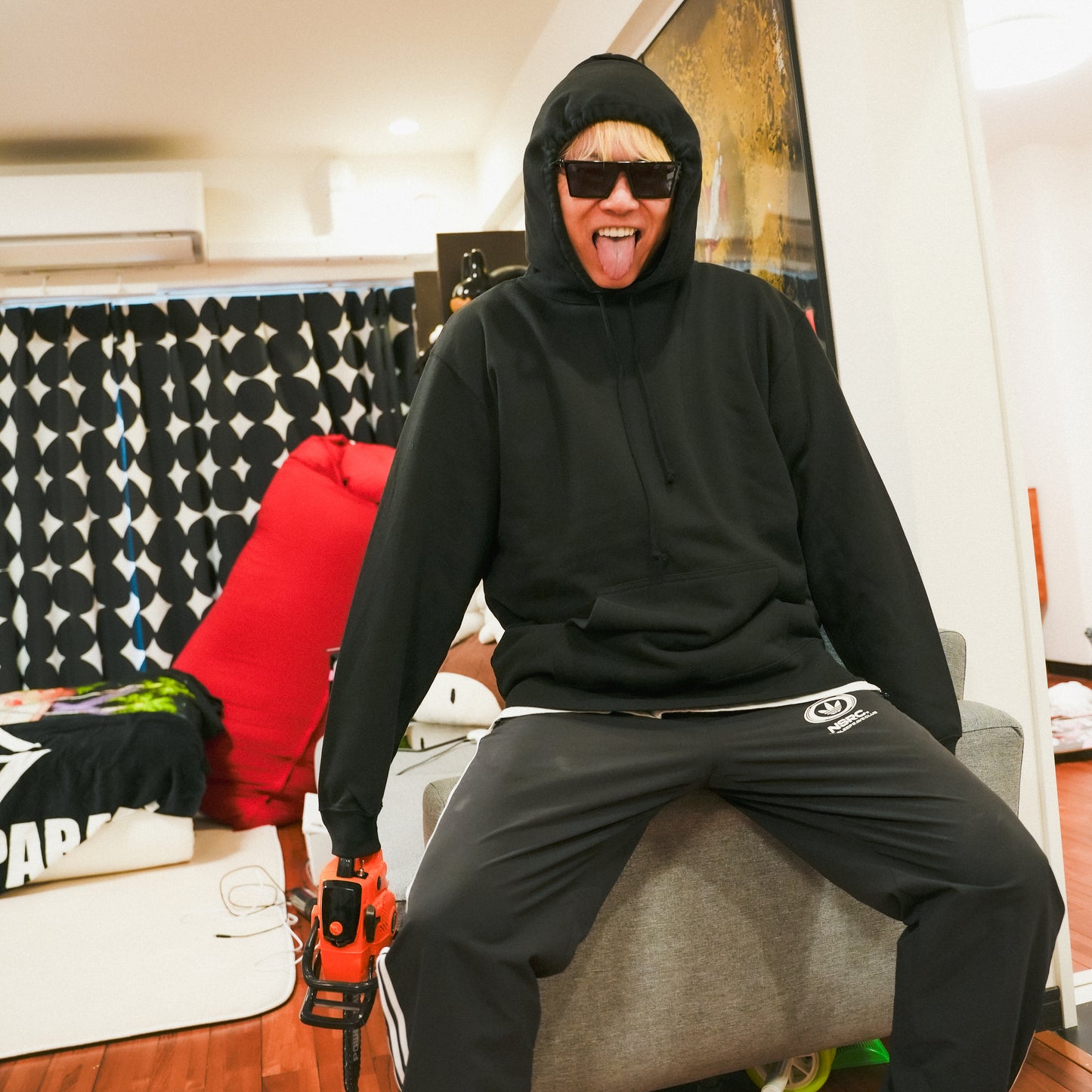 DEAD SMILE BLACK Hoodie