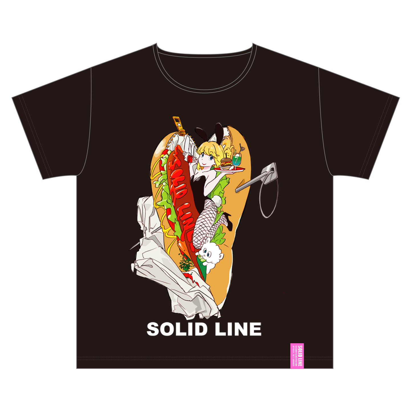 HOTDOG GIRL Tshirts