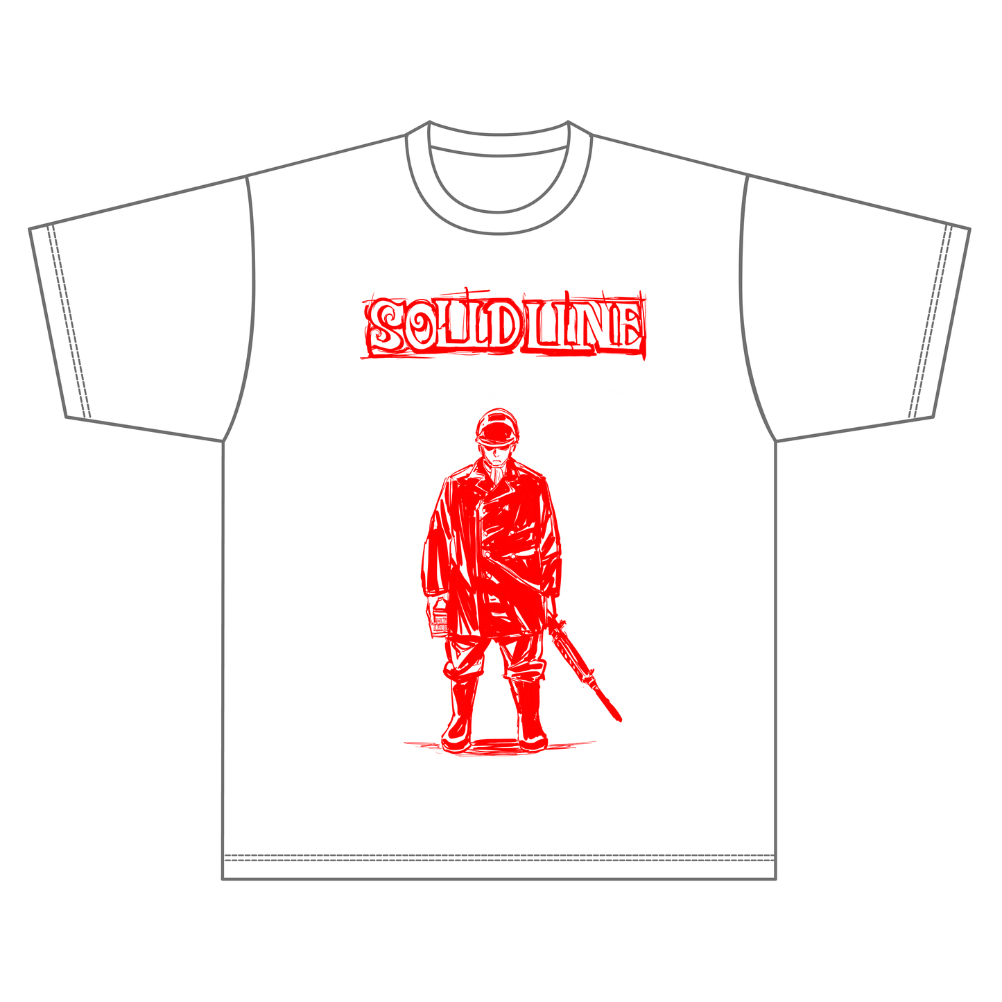 KIDOTAI ONE RED Tshirts