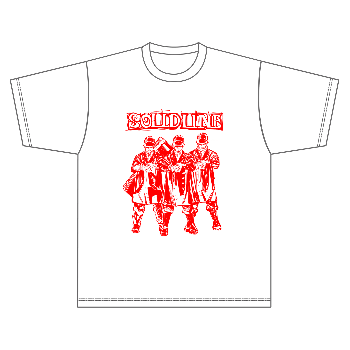 KIDOTAI THREE RED Tshirts