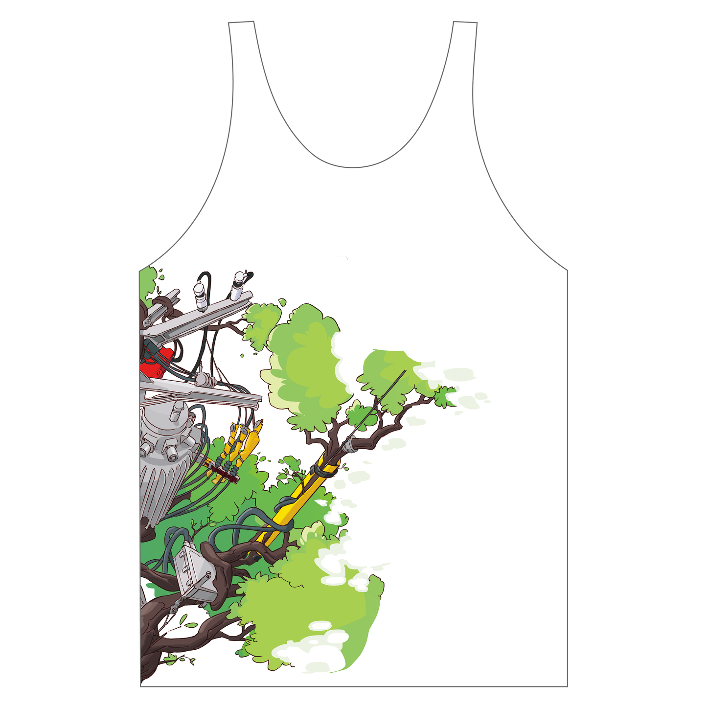 Alice in Heavy Plane Tree TankTop