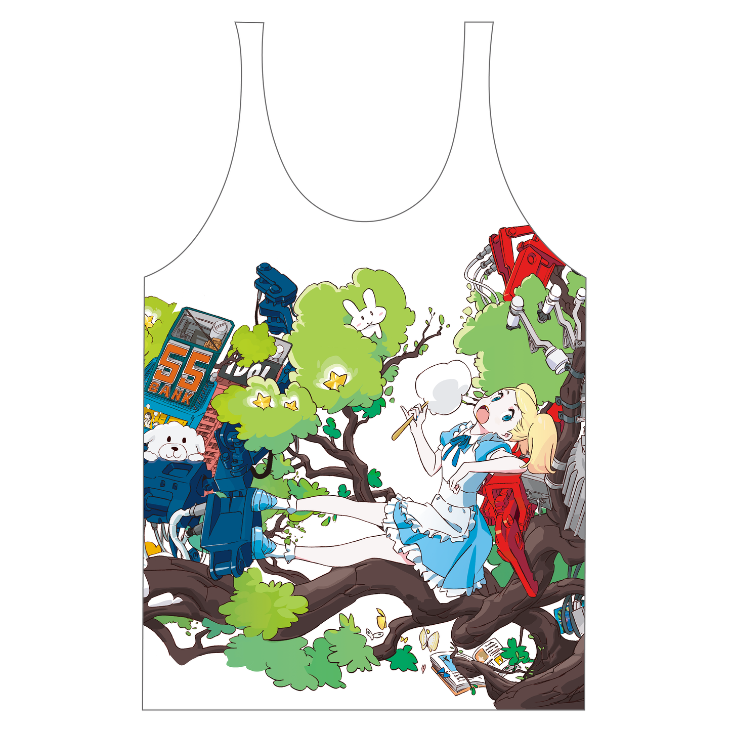 Alice in Heavy Plane Tree TankTop