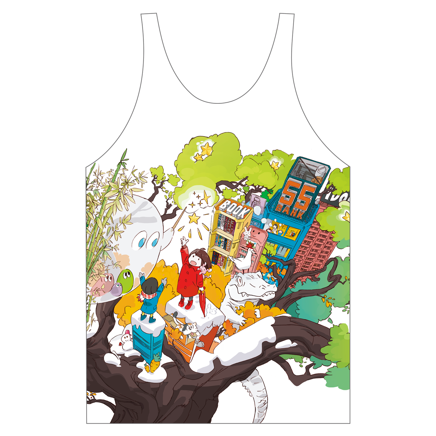 Child Chasing a Star TankTop