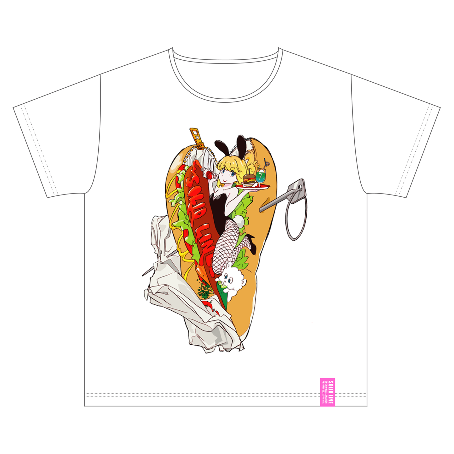 HOTDOG GIRL Tshirts