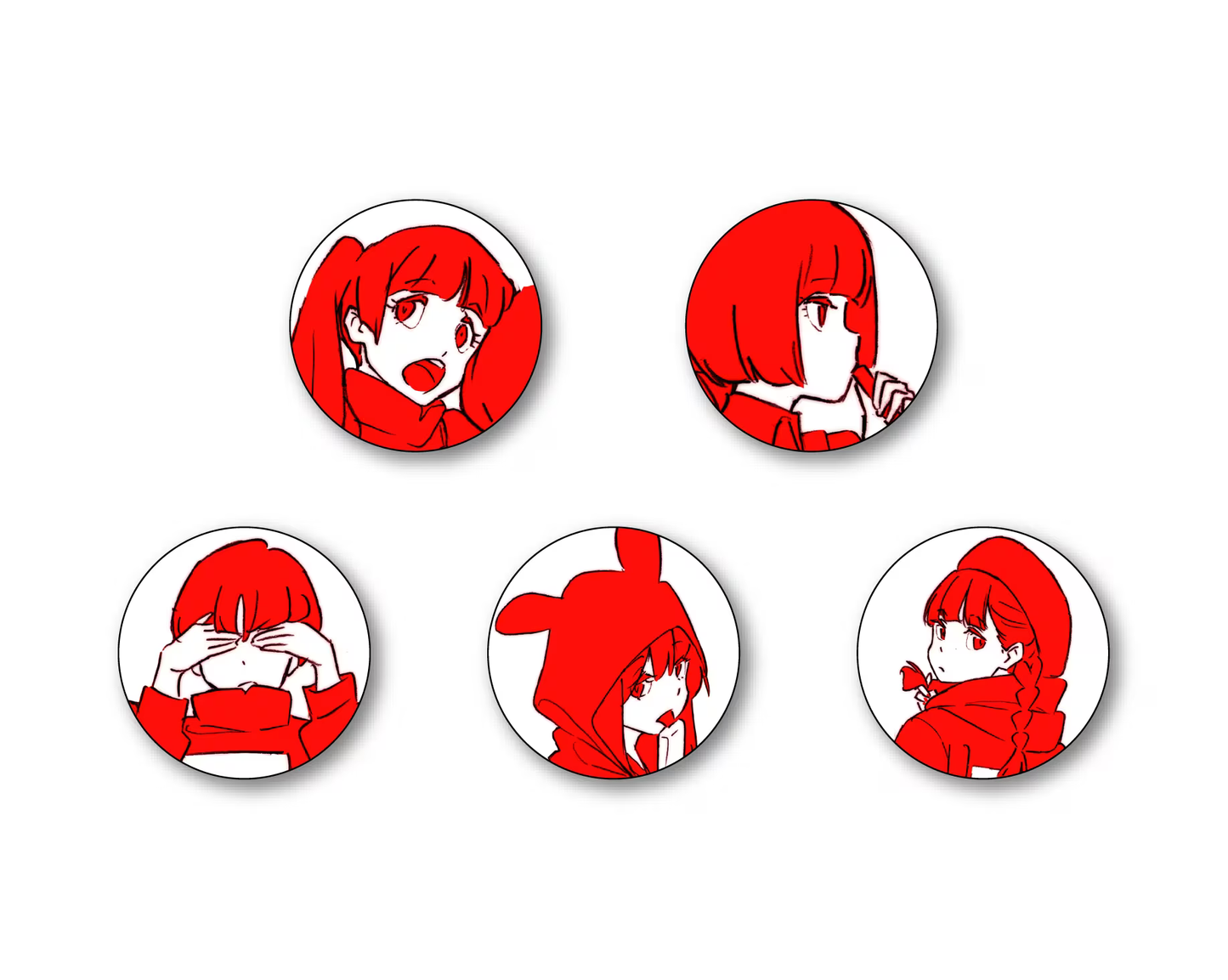 Devil Girl Eats Slime Cube Towel  [数量限定：ミニ缶バッジ付]