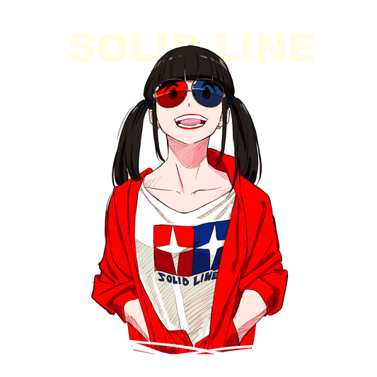 3D GIRL Tshirts [RED]
